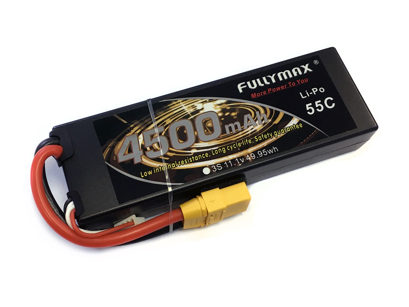 Аккумулятор LiPo Fullymax 11.1V 4500мАч 55C (в корпусе)