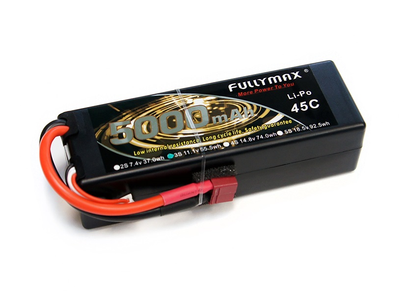 Аккумулятор LiPo Fullymax 11.1V 5000мАч 45C (в корпусе)