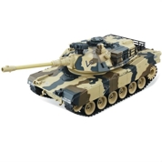 Радиоуправляемый танк HouseHold M1A2 Abrams Yellow Edition масштаб 1:20 40Mhz - 4101-5
