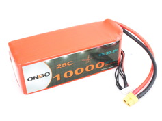 ONBO 10000mAh 6S 25C Lipo Pack