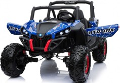 Двухместный полноприводный электромобиль Blue Spider UTV-MX Buggy 12V - XMX603-BLUE-PAINT