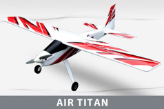 Самолет Techone Air Titan KIT (LED) размах 1600 мм
