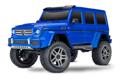 Радиоуправляемая машина TRX-4 Mercedes G 500 1:10 4WD Scale and Trail Crawler Blue + Body, Mercedes-Benz® G 500® 4x4&#178;, complete (black)