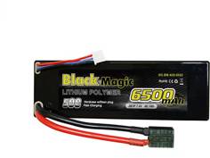 Black Magic 50C/6500mah/7.4V 2S1P (hardcase w/Traxxas Plug) BM-A50-6502