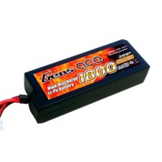 Аккумулятор LiPo GensAce - 7.4В 1800мАч 30C (2S, разъём Mini Tamiya, 92х33х20 мм) [ Li-Po 7.4В 1800mAh 30C (2S, Mini Tamiya) ]