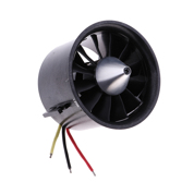 QX-MOTOR 70mm 12-Blades EDF Ducted Fan 4S Motor QF2827 2600KV Brushless Motor for RC Jet AirPlane F22137