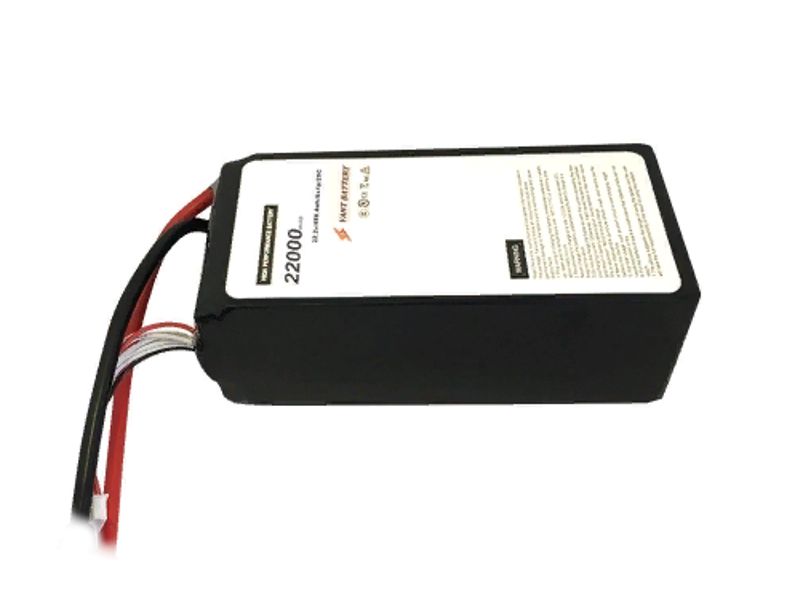 Аккумулятор LiPo Vant - 22.2V 22000mAh 25C soft case battery and XT90-S plug