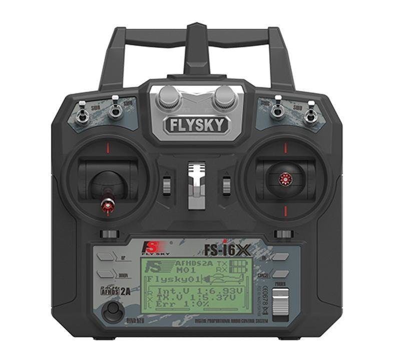 Комплект пульт и ресивер цифровые FlySky i6X с приёмником iA10B - FS-i6X-iA10B