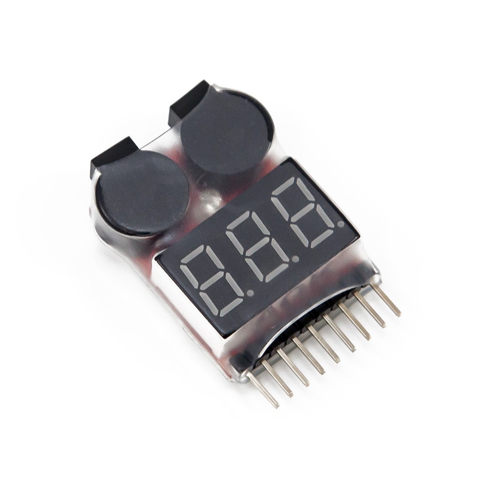 Индикатор питания для LiPo аккумуляторов с биппером 1-8S