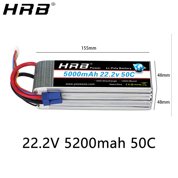 Аккумулятор HRB Lipo 22,2 V 6S  5200mah 50C