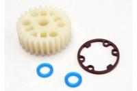 Gear, center differential (Revo)/ X-ring seals (2)/ gasket (1) (Replacement gear for 5414)