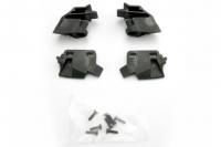 Retainer, battery hold-down, front (2)/ rear (2)/ CCS 3x12 (4)