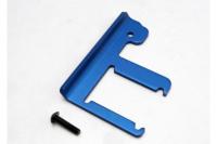 Chassis brace, Revo (3mm 6061-T6 aluminum) (blue-anodized)/ 4x16mm BCS