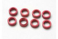 Spacer, pushrod (aluminum, red) (use with 5318 or 5318X pushrod and 5358 progressive 2 rockers) (8)