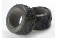 Tires, Response racing 3.8" (soft-compound, narrow profile, short knobby design)/ foam inserts (