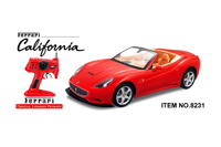 Радиоуправляемая модель спортивного автомобиля Ferrari California (официально лицензированный кузов / готовый комплект)