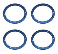 Beadguard Rings, blue