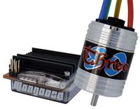 Электромотор+регулятор хода бесколлекторные микро Novak Mongoose Micro Brushless System