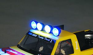 Комплект освещения - 4 Piece Rally/Truck Lighting Kit with Mounts - Blue