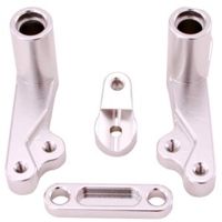 Aluminum Bell Crank (Silver): HPI BAJA 5b