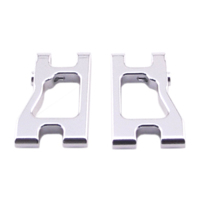 Alum. Front/Rear Lower Arm (Silver): RC18R