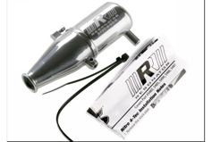 Tuned pipe, Resonator, R.O.A.R. legal (single-chamber, enhances low to mid-rpm power) (for Revo with