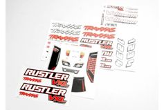 Decal sheets, Rustler VXL