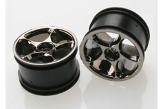Wheels, Tracer 2.2&#34; (black chrome) (2) (Bandit rear)