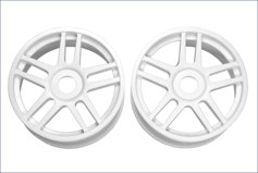 Wheel(10-Spoke/White/2Pcs)