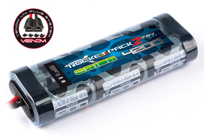 Rocket 2 NiMH 4200 (Tamiya,Dean's,TRX, EC3 Venom Plug) -