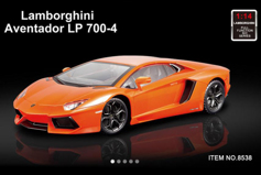 Модель спортивного автомобиля Lamborghini Aventador LP700-4