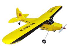 Радиоуправляемая модель самолета ( Piper J3 Cub / RTF/ 4 ch /  2,4G / готовый комплект)
