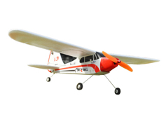 Радиоуправляемая модель самолета Piper J3 Cub, RTF, 4 ch, 2,4G