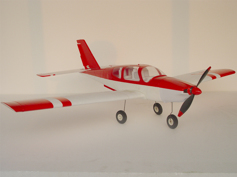 Радиоуправляемая модель самолета / TB-20 / PNP / Red /