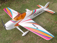 Радиоуправляемая модель самолета Rainbow F3A / 3D / Aerobatic, PNP, Red