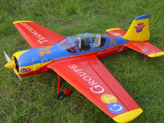 Радиоуправляемая модель самолета / YAK 54 3D Aerobatic / RTF / 4ch, 2.4G /