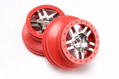  WHEELS, SCT SS, CHROME, RED BE-диск колеса, 2шт.