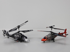 Комплект 2-х мини-вертолетов для вертолетного боя, 3ch+GYRO, IR