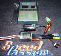 Электромотор и регулятор хода бесколлекторные микро с программатором Speed Passion Emotion Packing ESC+ 5200KV