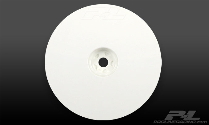   1/10 - Velocity 2.2" Hex Front White (2) for RB5 and B4.1 with 12mm hex