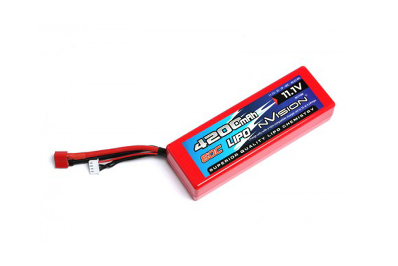 nVision Racing Lipo 4200 60C 11,1V 3S Deans
